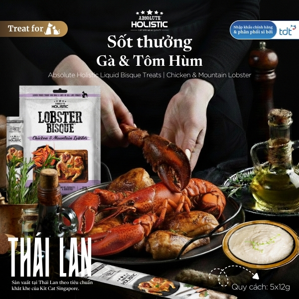 (TREAT) Sốt thưởng AH BQ Gà & tôm hùm - 4051 - TÍM NHẠT 